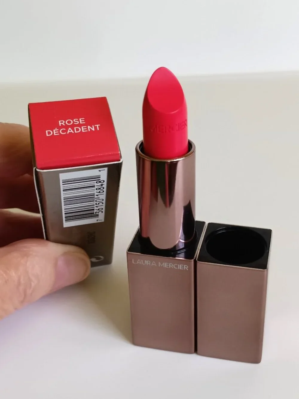 Laura Mercier - Silky Creme Lipstick. Shade: Rose Decadent - 3.5 g.